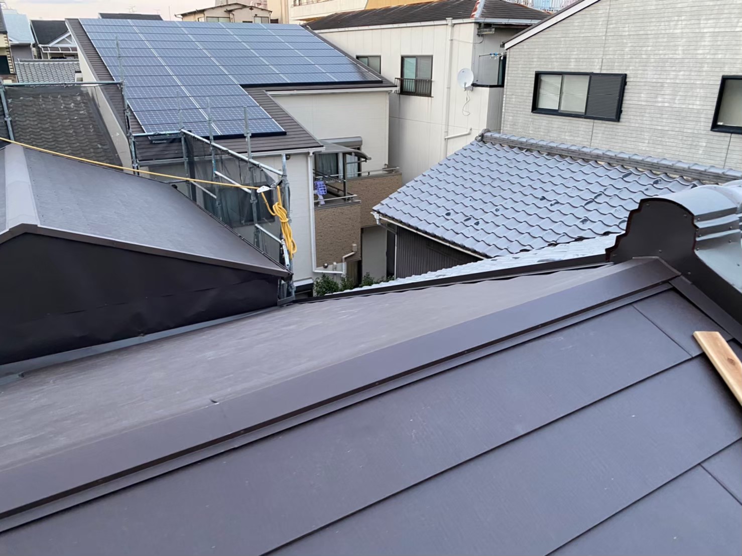 カバー工法でスレート屋根